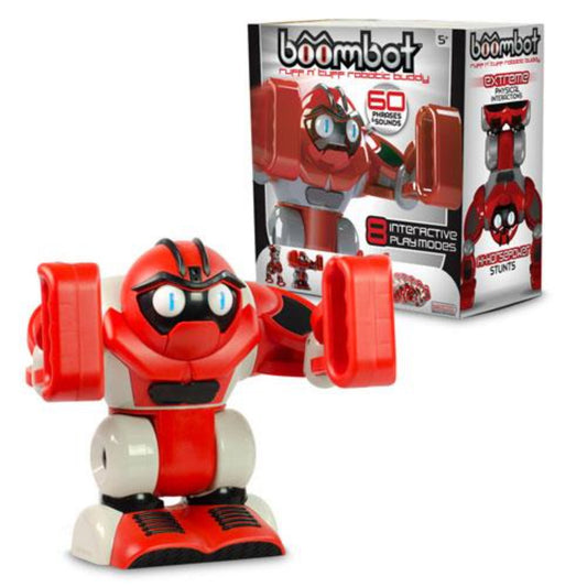 Boombot Boombot, Puff n' Tuff, Interaktives Spielzeug, Roboter, Rot, Für Jungen, 5+ jahre Regular