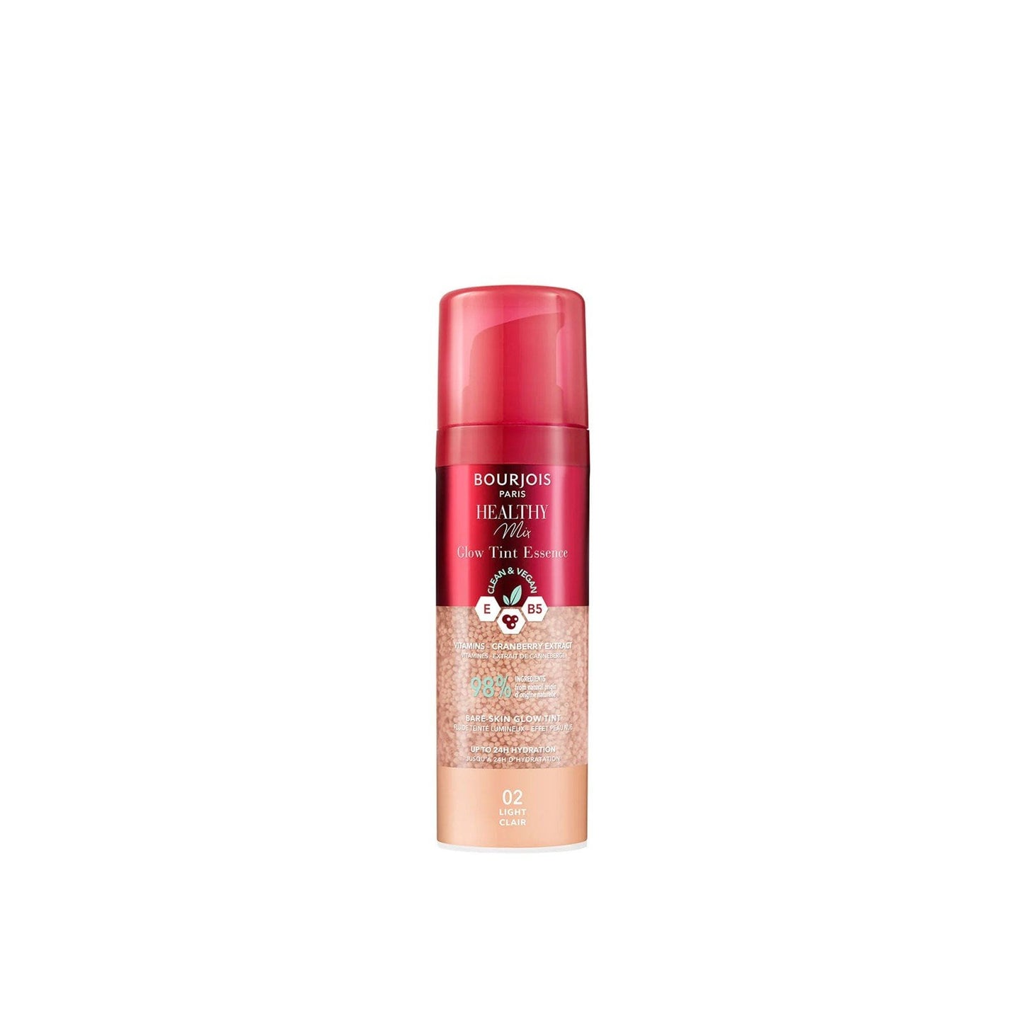 BOURJOIS BOURJOIS Healthy Mix Glow Tint Essence Make-up Base 02 Light 30 ml Haarfarbe