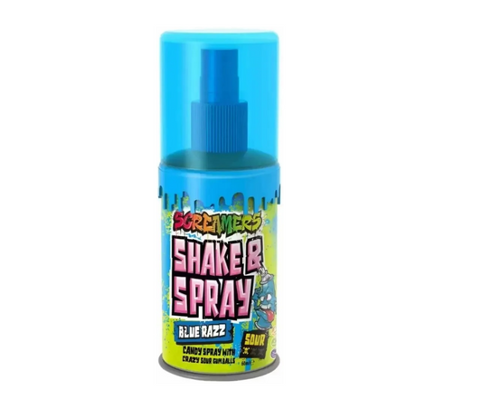 ZED Screamers Shake & Spray Blue Razz Sour 60ml - Candyshop.ch
