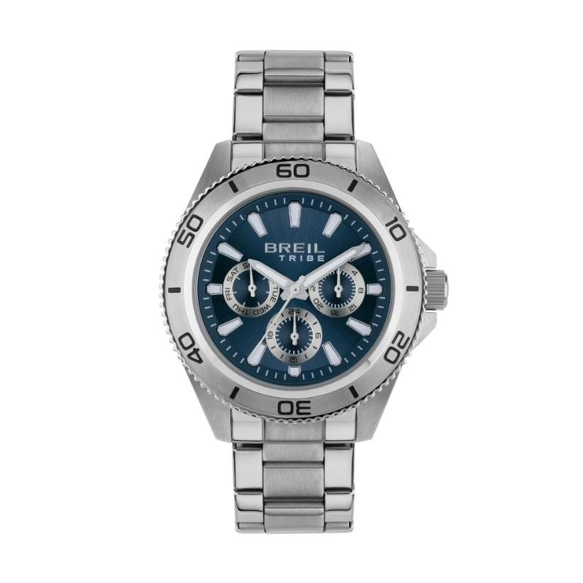 BREIL EW0710 Analoguhr Armbanduhr 42 mm Silber