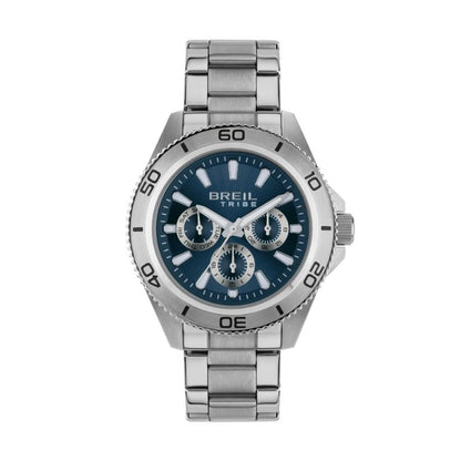 BREIL EW0710 Analoguhr Armbanduhr 42 mm Silber