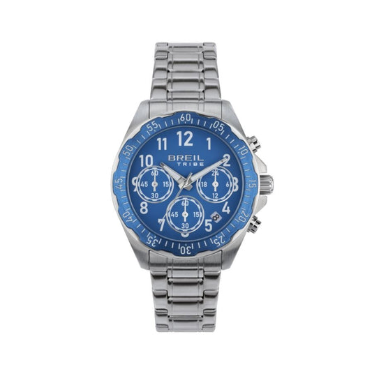 BREIL EW0719 Chronograph Armbanduhr 37 mm Silber