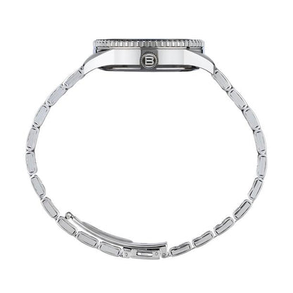 BREIL EW0740 Analoguhr Armbanduhr 39 mm Silber