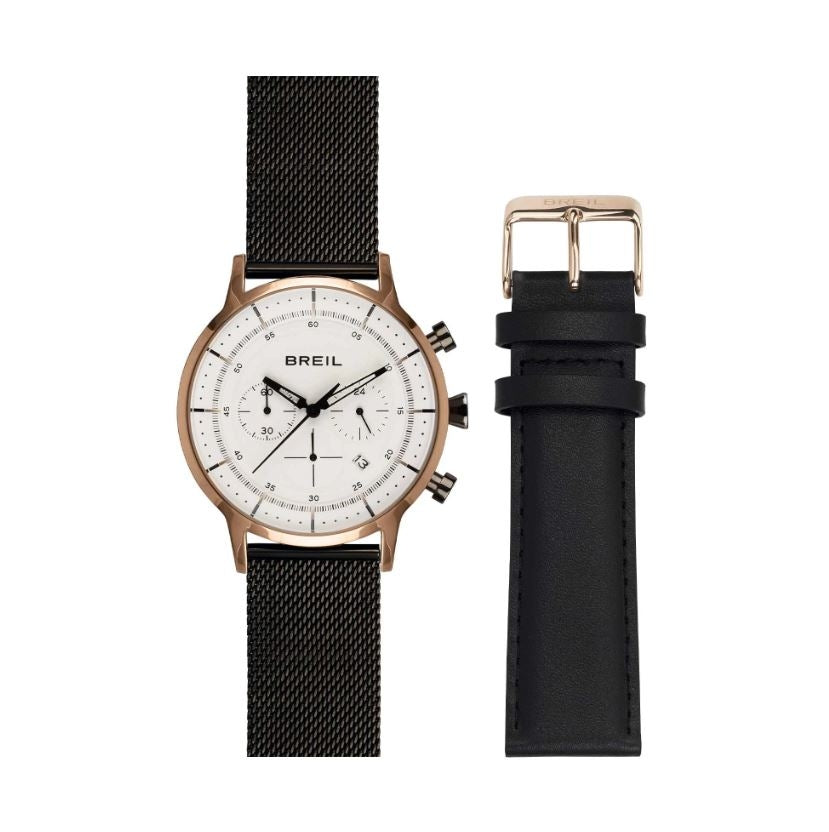 BREIL TW1861 Chronograph Armbanduhr 44 mm Silber