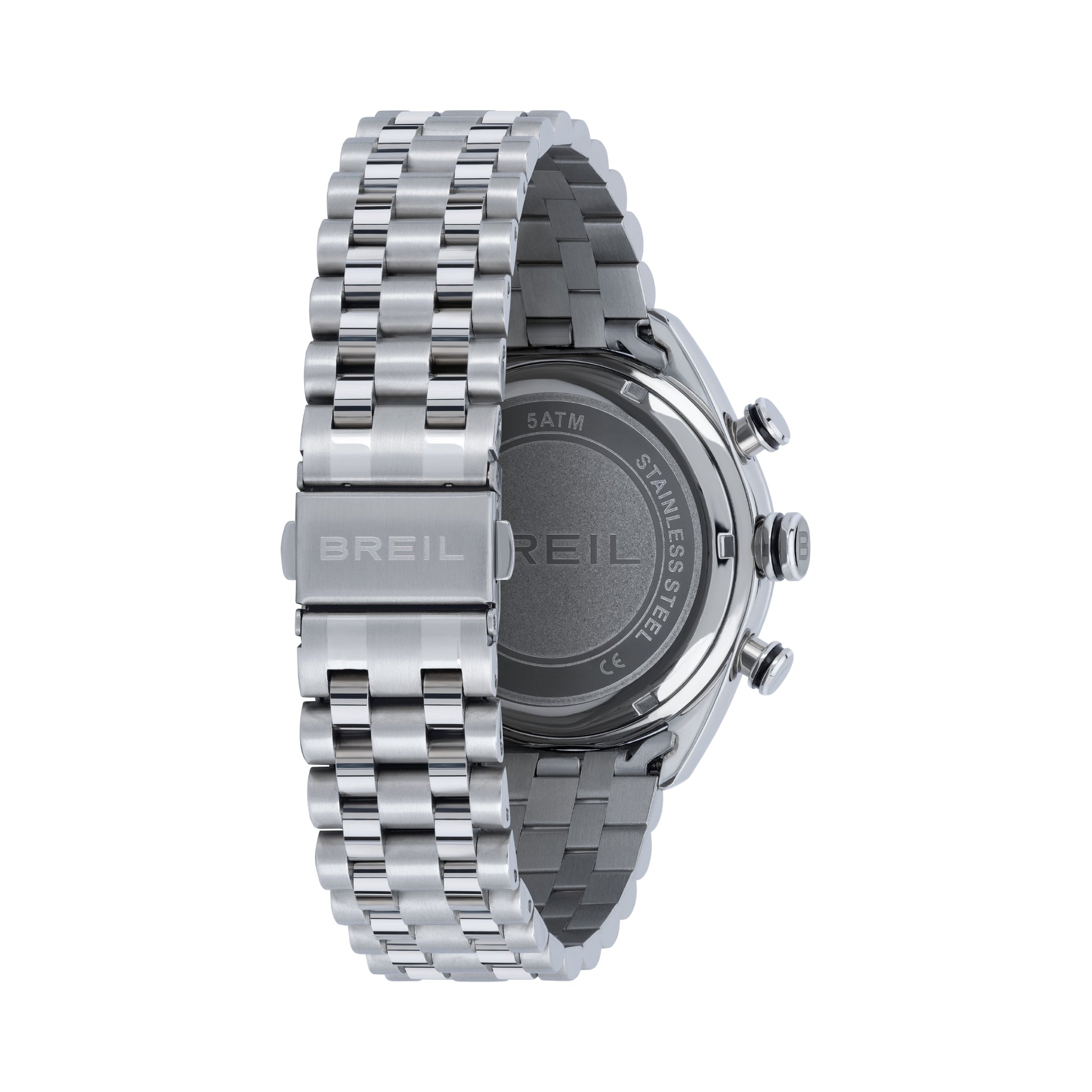 BREIL TW1986 Chronograph Armbanduhr 43 mm Silber ansicht-2