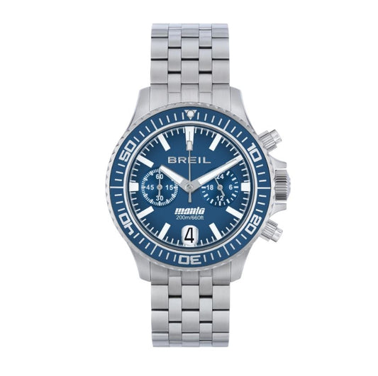 BREIL TW2013 Analoguhr Armbanduhr 42 mm Silber