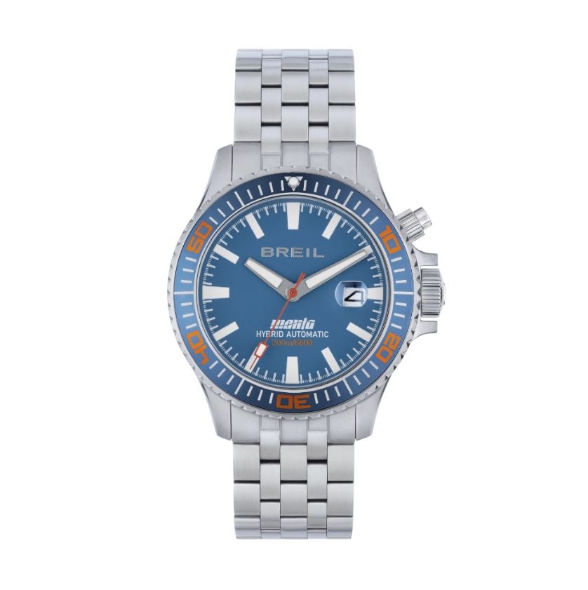 BREIL TW2015 Analoguhr Armbanduhr 42 mm Silber