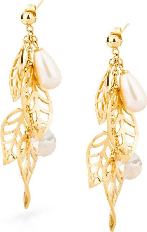 BROSWAY JEWELS Mod. LEAVES ***SPECIAL PRICE*** BLS22 Schmuck Gold Edelstahl
