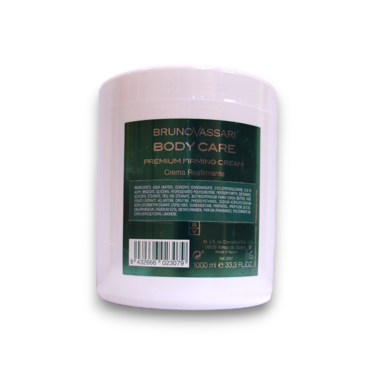 Bruno Vassari Body Care Mit Algenextrakten Anti-Cellulite Körpercreme 1000 ml