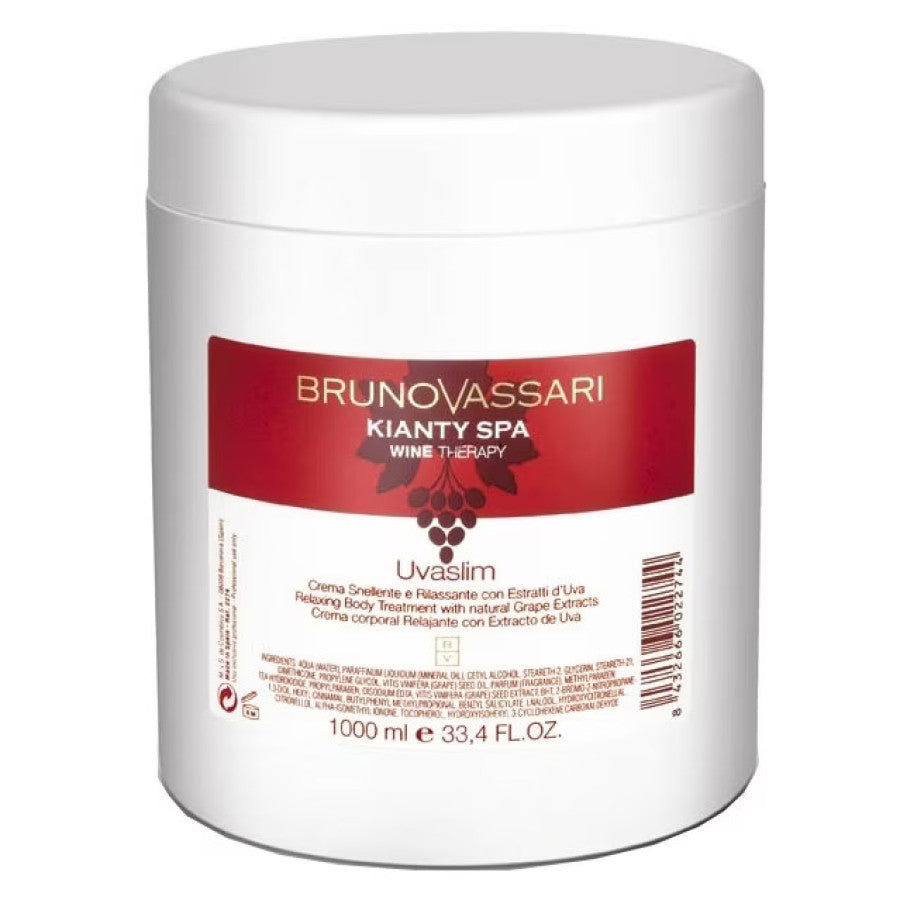 Bruno Vassari Bruno Vassari, Kianty SPA, Traube, Antioxidans, Körpercreme, 1000 ml Regular