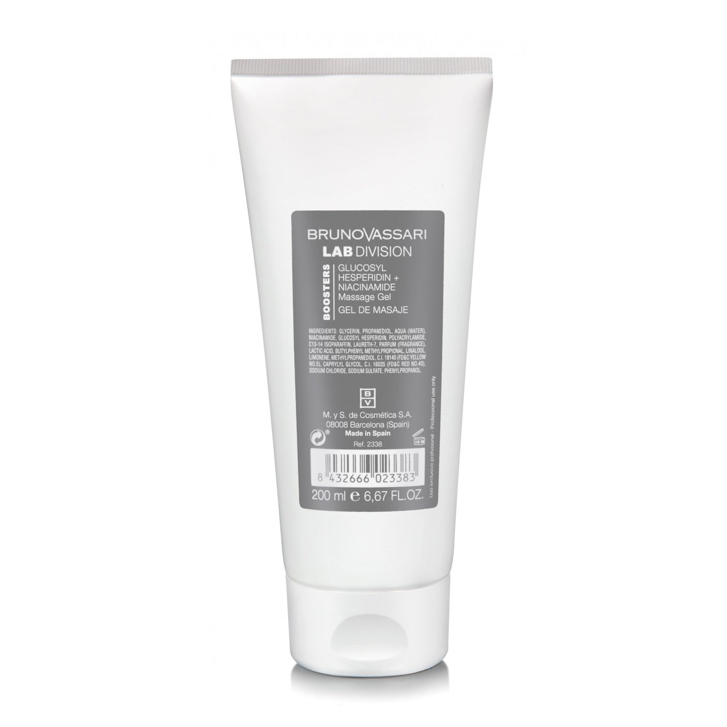 Bruno Vassari Bruno Vassari, Lab Division, Glucosyl-Hesperidin, Hydratisierend, Gel, Für das Gesicht, 200 ml Regular