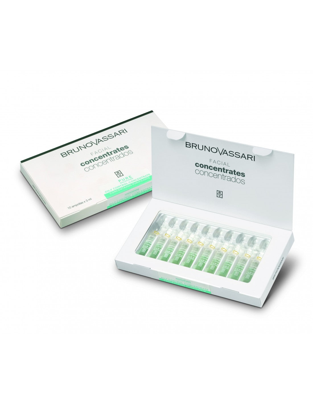 Bruno Vassari Pure Solutions Niacinamid Ampullen-Set – 10 x 3 ml Behandlung gegen ölige Haut