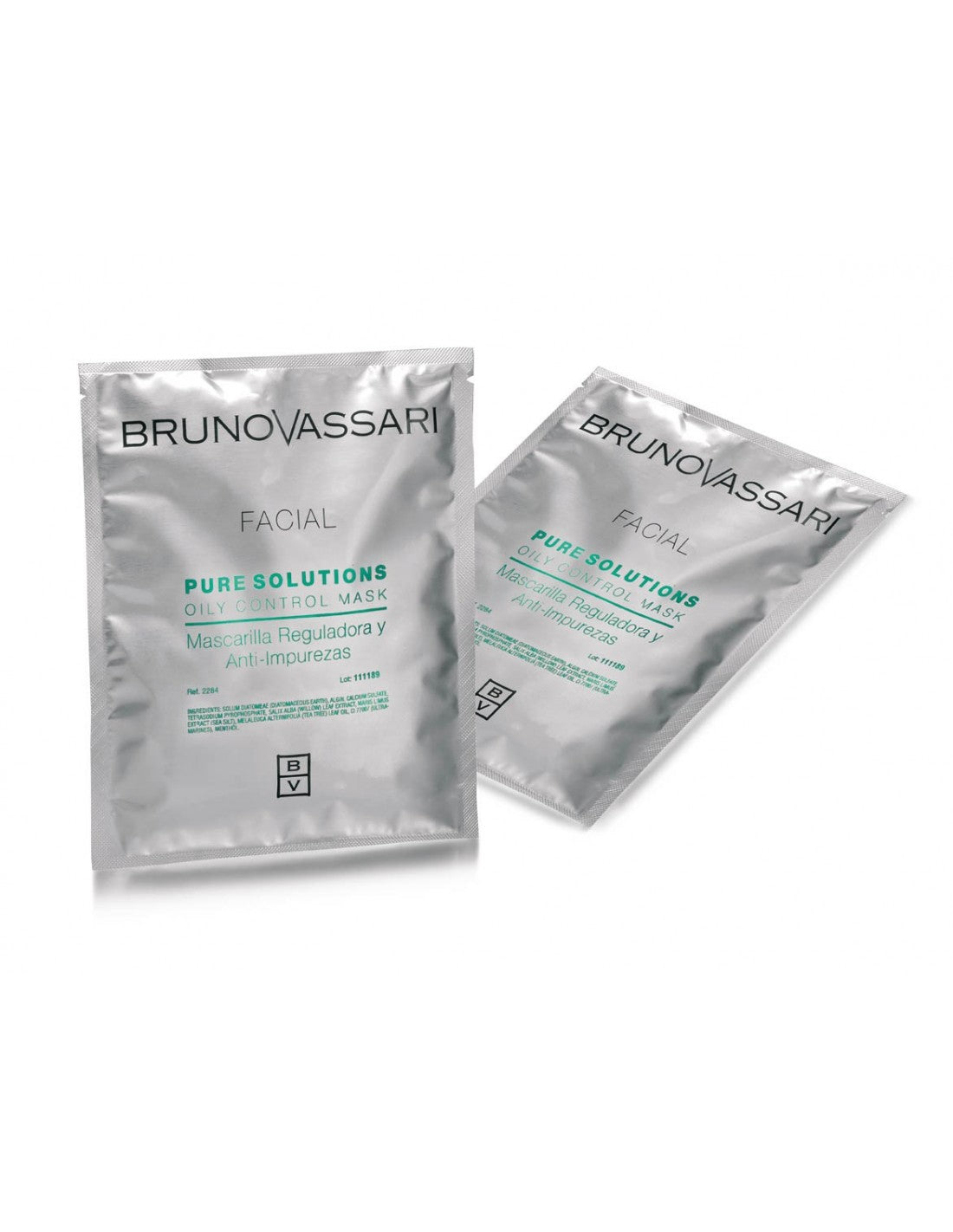 Bruno Vassari Pure Solutions Teebaumöl Peel-Off-Maske 6 x 30g – Effektive Pflege gegen Unreinheiten