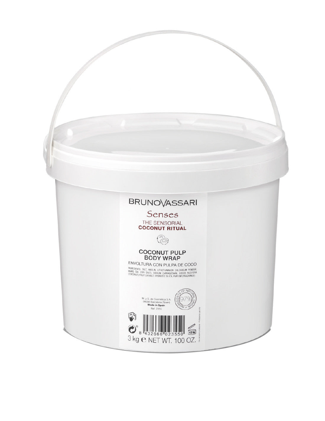 Bruno Vassari Senses Kokosnuss Peeling-Behandlung 3000g – Sanfte Hautpflege für Frauen