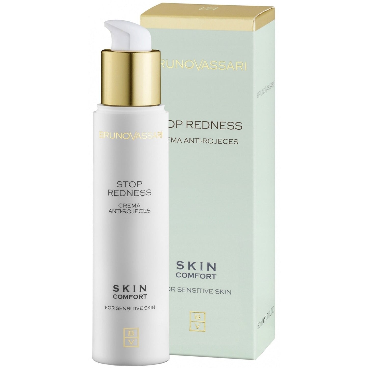 Bruno Vassari Bruno Vassari, Skin Comfort, Haferextrakt, Gegen Rötungen, Morgen & Abend, Sahne, Für das Gesicht, 50 ml Regula