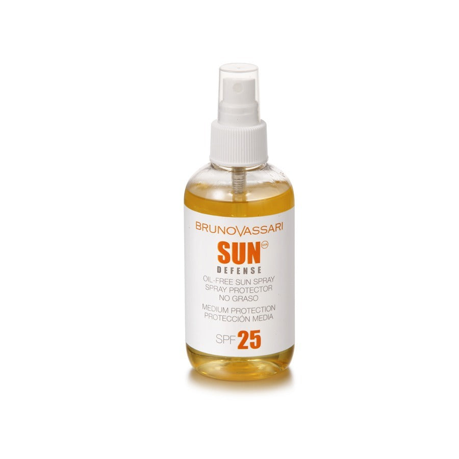Bruno Vassari Bruno Vassari, Sun Defense, Sonnenschutz, Körperspray, Über den ganzen Körper, SPF 25, 200 ml Regular