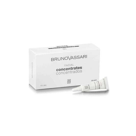 Bruno Vassari Setzen, Bruno Vassari, White, Aufhellung, Konzentrieren, Für das Gesicht, 10 stk., 3 ml Regular