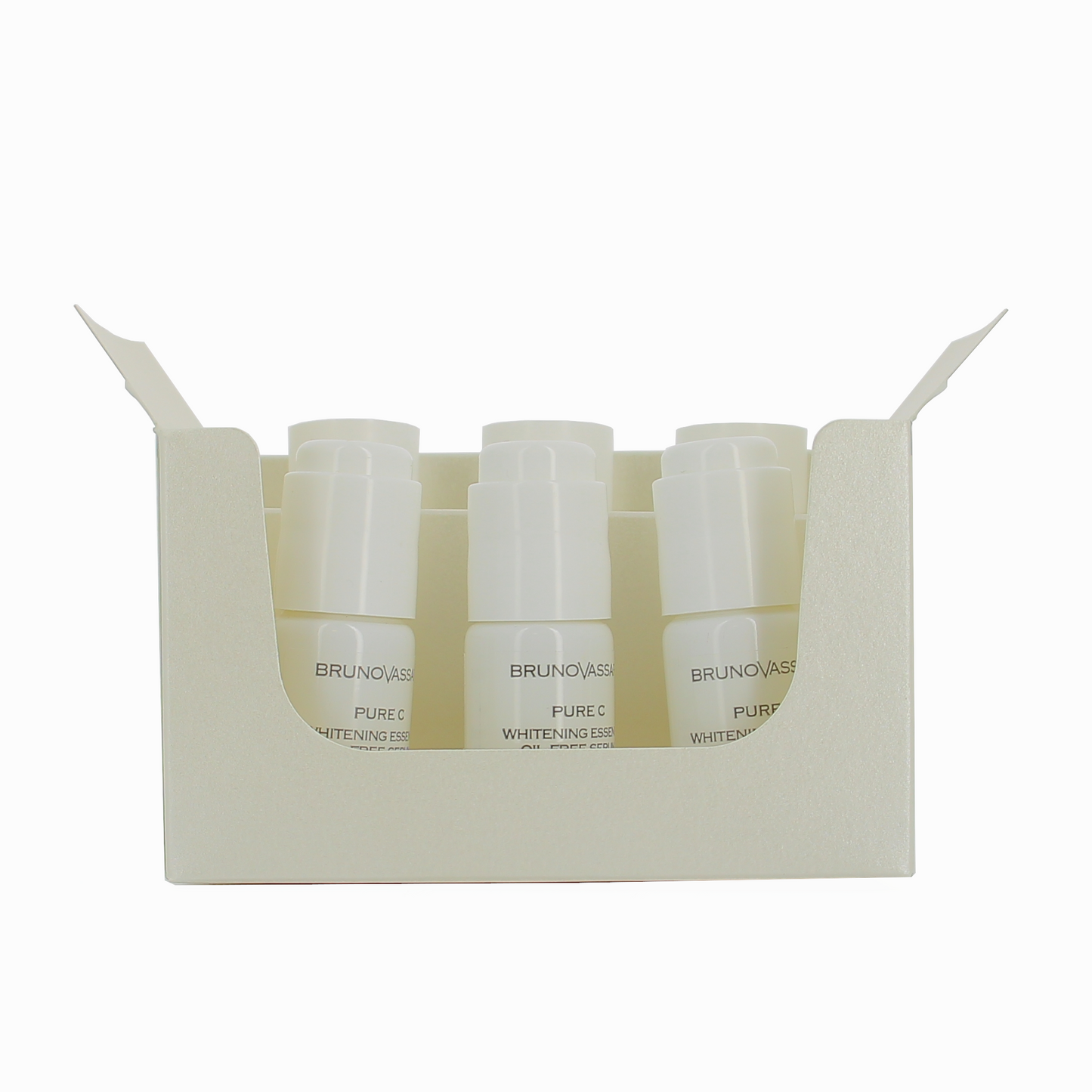 Bruno Vassari Set Trio White – Aufhellendes Serum-Set für Tag & Nacht, 3 x 8 ml