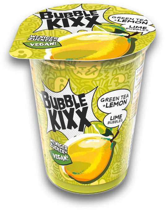 Bubble Kixx Green Tea Lemon & Lime 400ml - Candyshop.ch