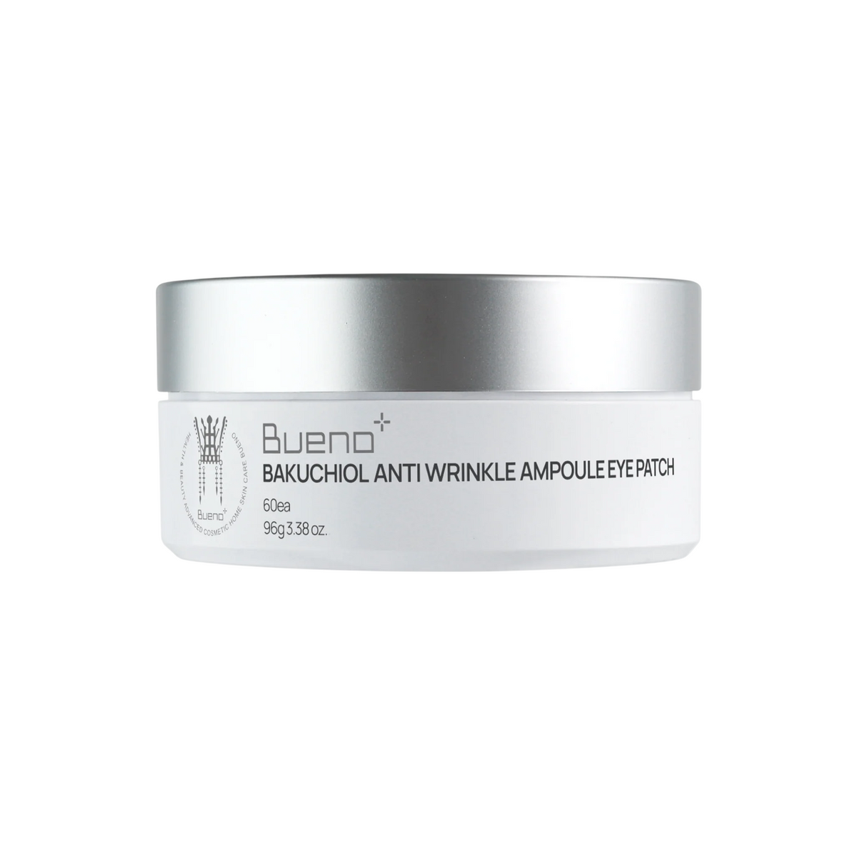 Bueno Bueno, Bakuchiol, Hydrating & Firming & Brightening & Anti-Wrinkle, Tag & Nacht, Augenklappe, 60 stk, 96 g Regular