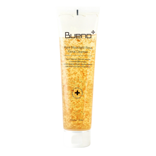 Bueno Bueno, Pure Moonlight Rose, Natürliche Inhaltsstoffe, Cleansing & Exfoliating, Reinigungsgel, Gesicht, 150 ml Regular