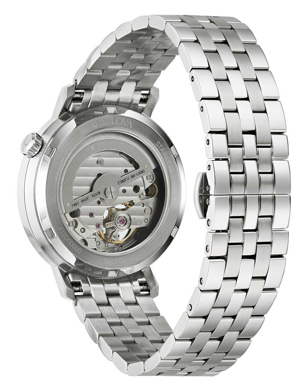 BULOVA 96A319 Analoguhr Armbanduhr 20 mm ansicht-2