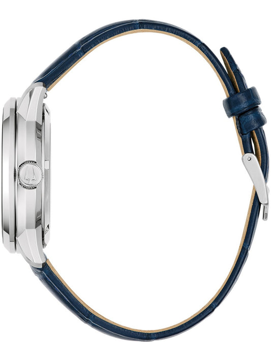 BULOVA Herren Chronograph Armbanduhr aus Kunststoff 20 mm 96A330 – Produktansicht