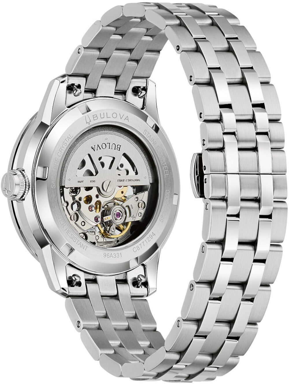 BULOVA 96A331 Chronograph Armbanduhr 20 mm ansicht-2
