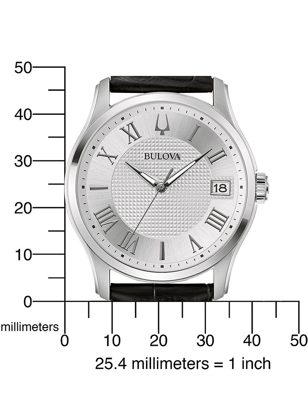 BULOVA 96B388 Analoguhr Armbanduhr 38 mm ansicht-3