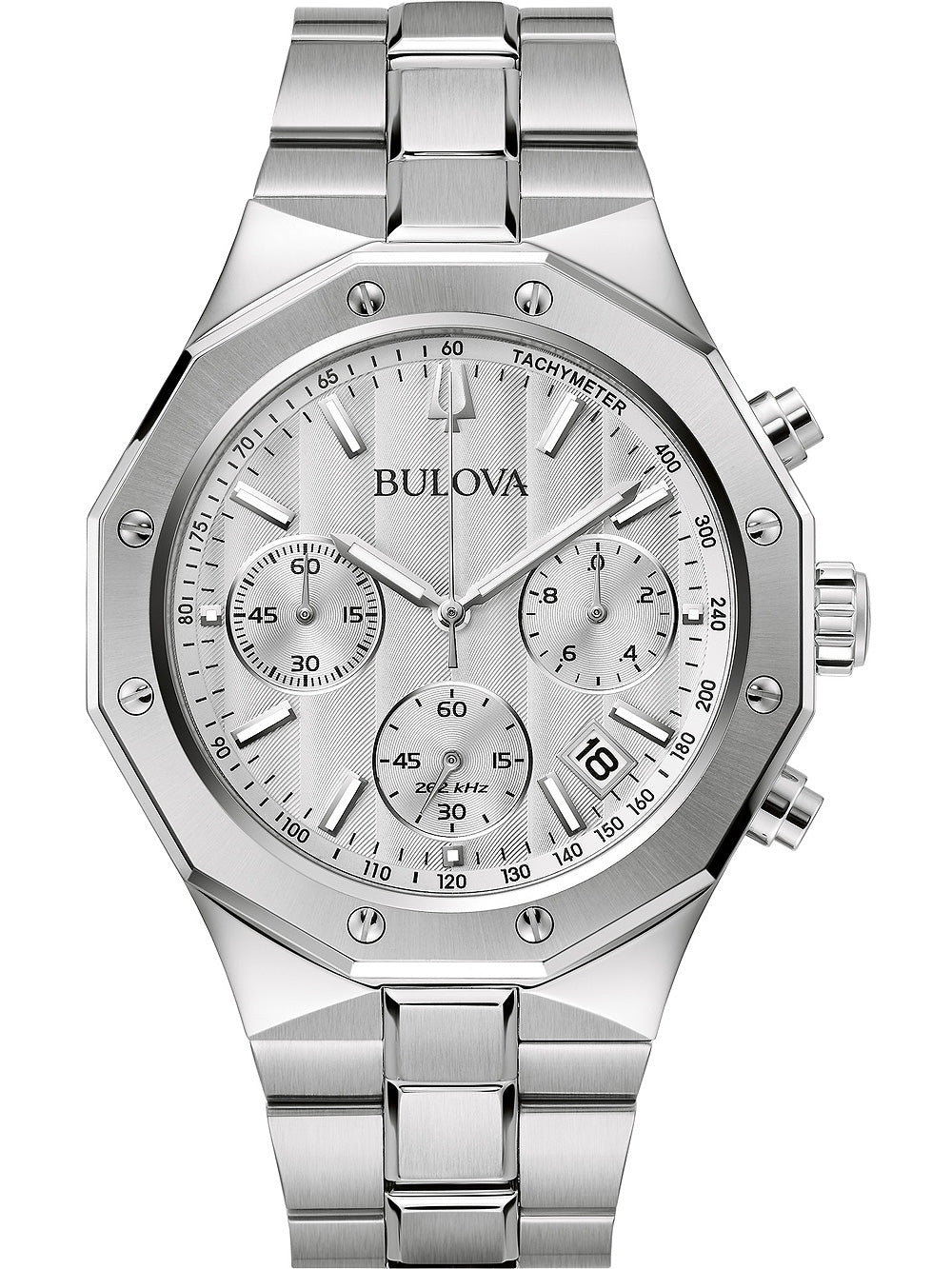 BULOVA 96B408 Chronograph Armbanduhr 38 mm ansicht-2