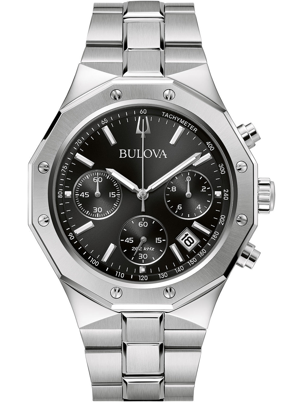 BULOVA 96B410 Chronograph Armbanduhr 38 mm ansicht-3