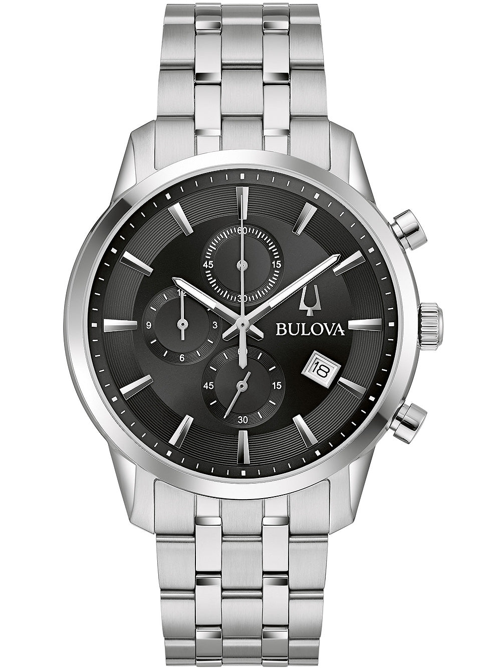 BULOVA 96B412 Chronograph Armbanduhr 20 mm ansicht-3