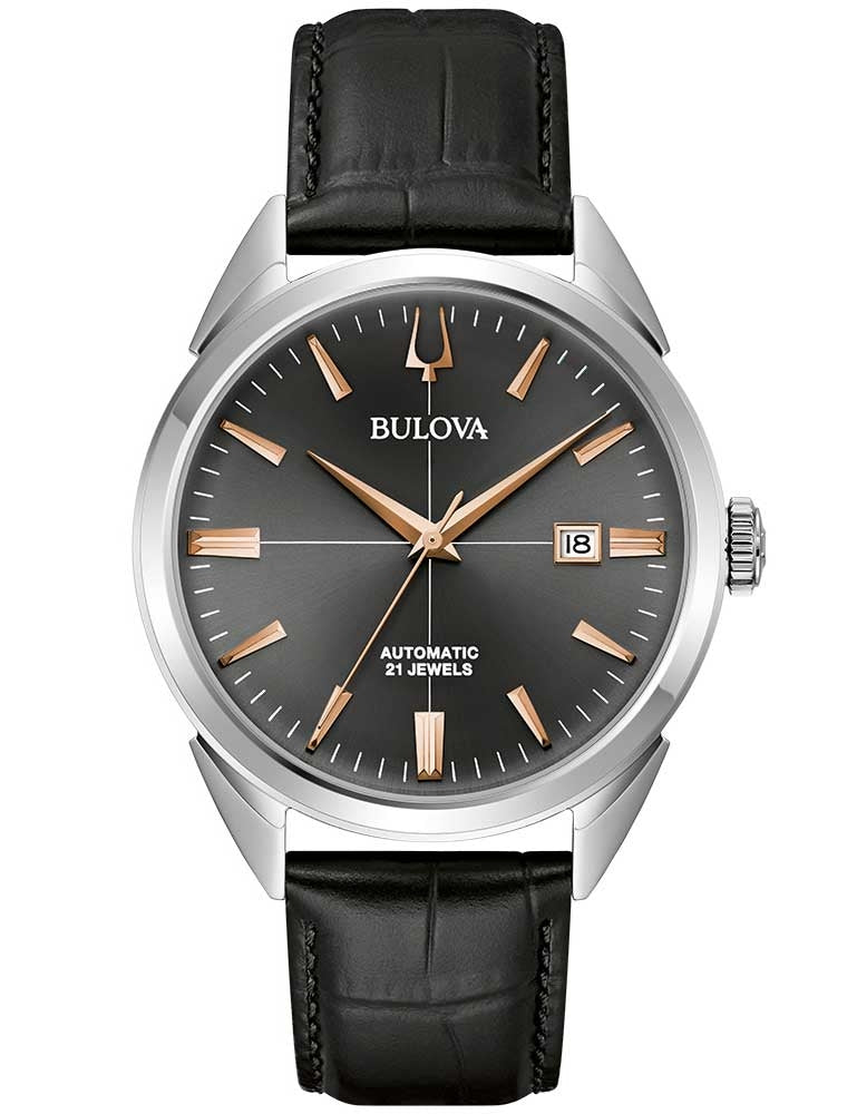 BULOVA 96B422 Date Armbanduhr 41 mm ansicht-3