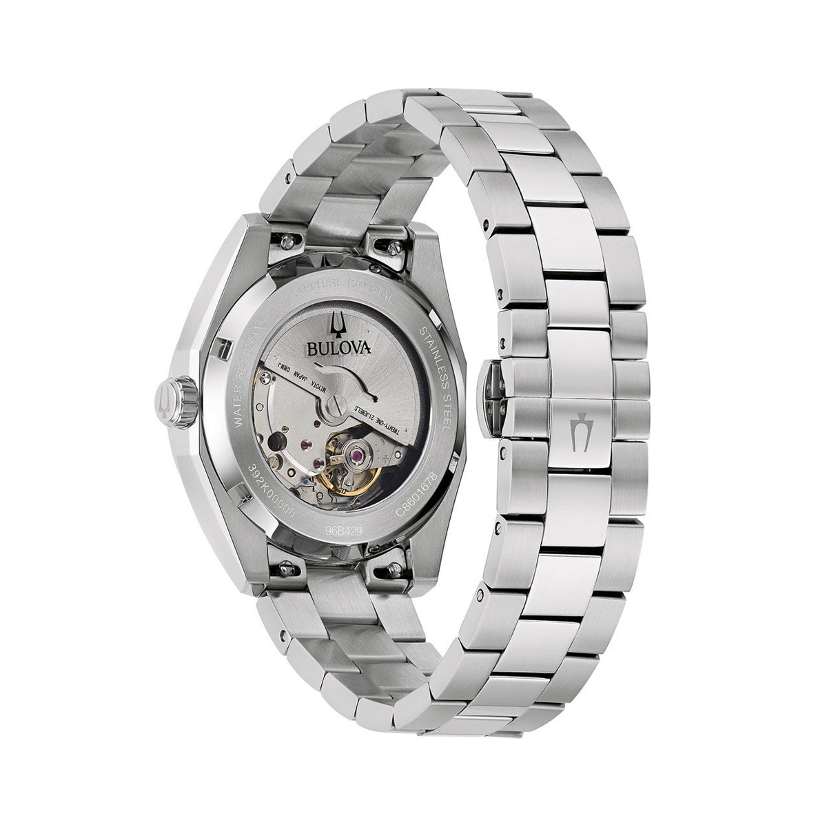 BULOVA 96B429 Date Armbanduhr 39 mm ansicht-2