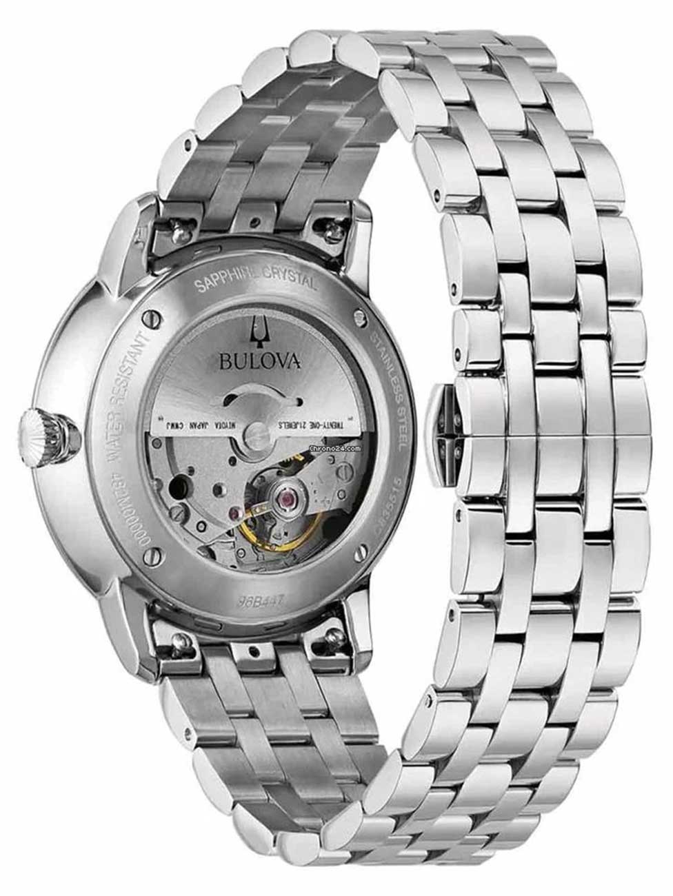 BULOVA 96B447 Analoguhr Armbanduhr 38 mm ansicht-2
