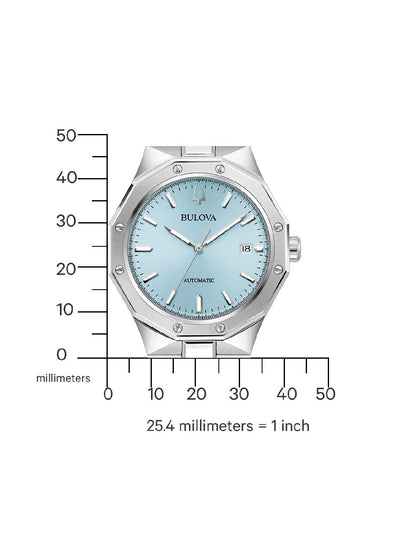 BULOVA 96B462 Analoguhr Armbanduhr 20 mm ansicht-3