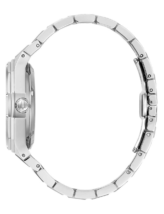 BULOVA Herren Quarzuhr mit Datum aus Kunststoff 20 mm 96B463 – Produktansicht