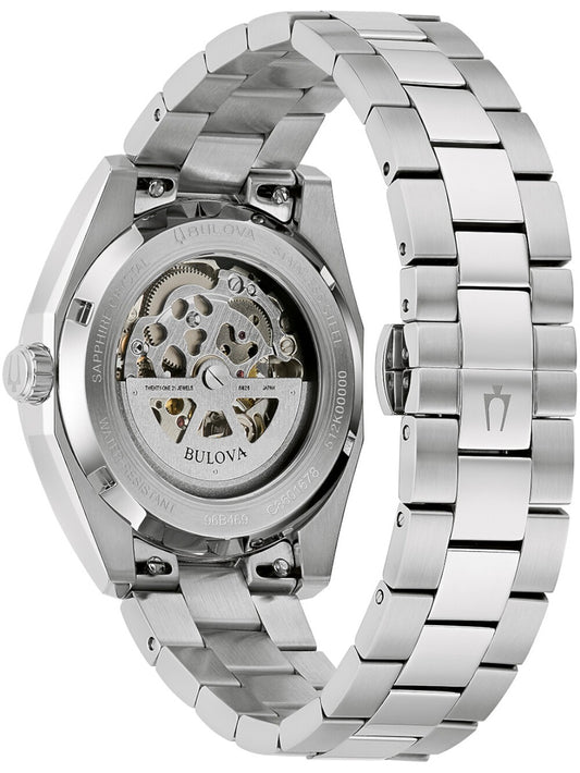 BULOVA Herren Quarzuhr mit Datum aus Kunststoff 20 mm 96B469 – Produktansicht