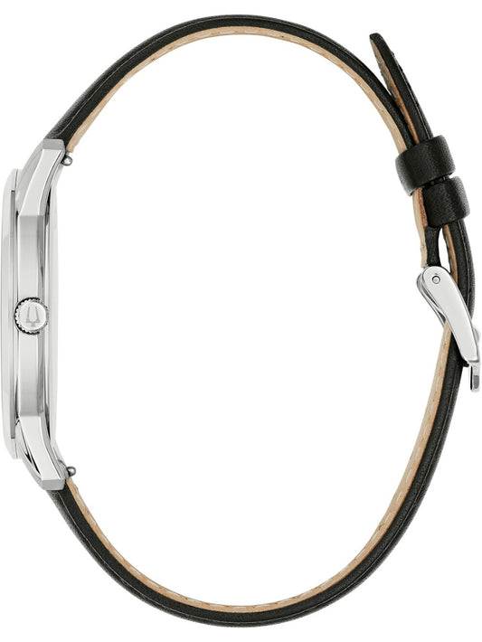 BULOVA Herren Quarzuhr mit Datum aus Kunststoff 20 mm 96B473 – Produktansicht