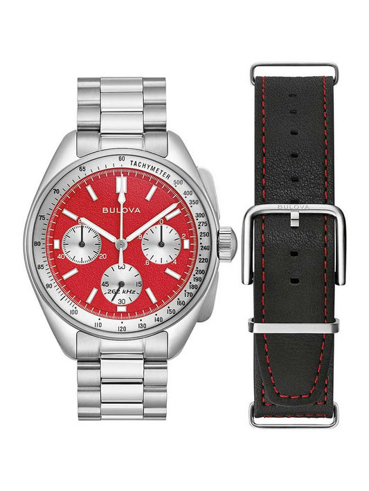 BULOVA Herren Chronograph Armbanduhr aus Kunststoff 20 mm 96K115 – Produktansicht