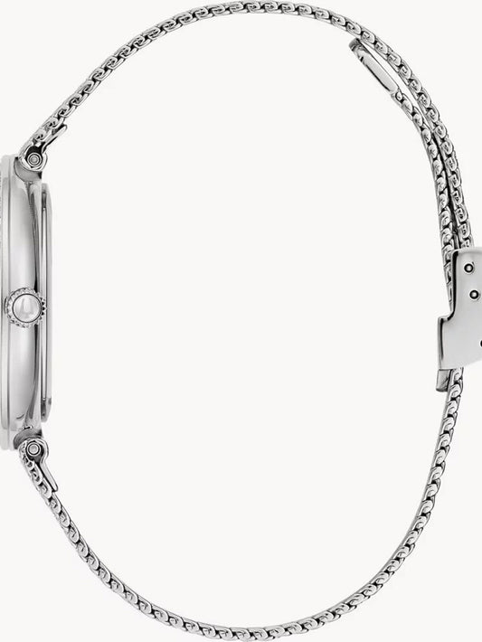 BULOVA Damen Quarzuhr mit Datum aus Kunststoff 20 mm 96L329 – Produktansicht
