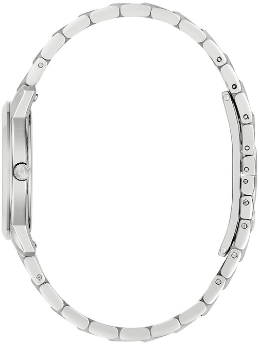 BULOVA Damen Quarzuhr mit Datum aus Kunststoff 20 mm 96M174 – Produktansicht