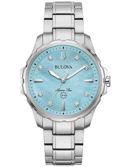 BULOVA 96P248 Analoguhr Armbanduhr 38 mm ansicht-2