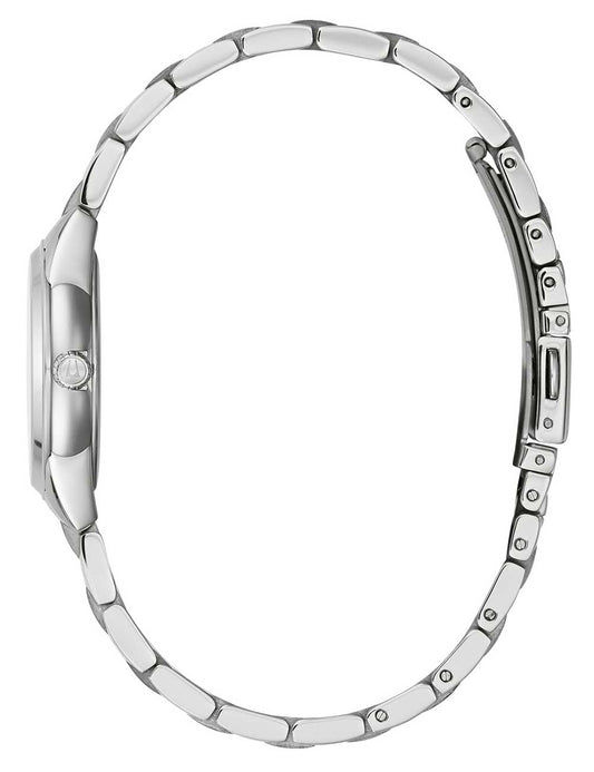 BULOVA Damen Quarzuhr mit Datum 38 mm 96P253 – Produktansicht