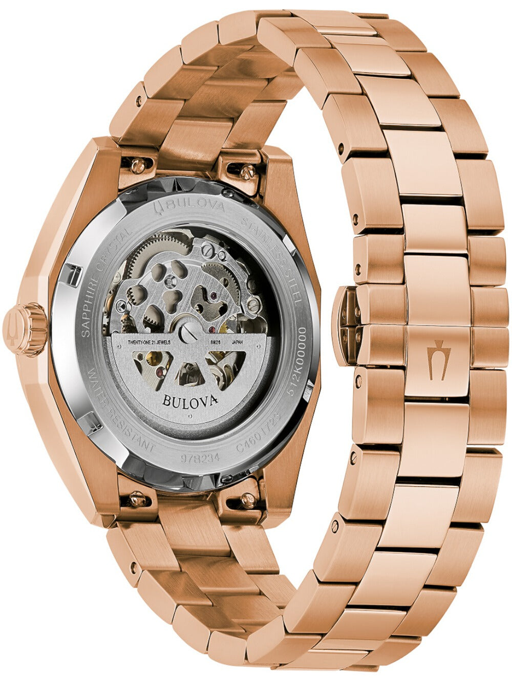 BULOVA 97B234 Analoguhr Armbanduhr 38 mm ansicht-2