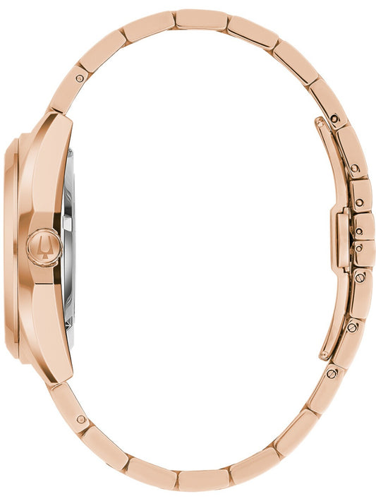 BULOVA Herren Quarzuhr mit Datum 38 mm 97B234 – Produktansicht