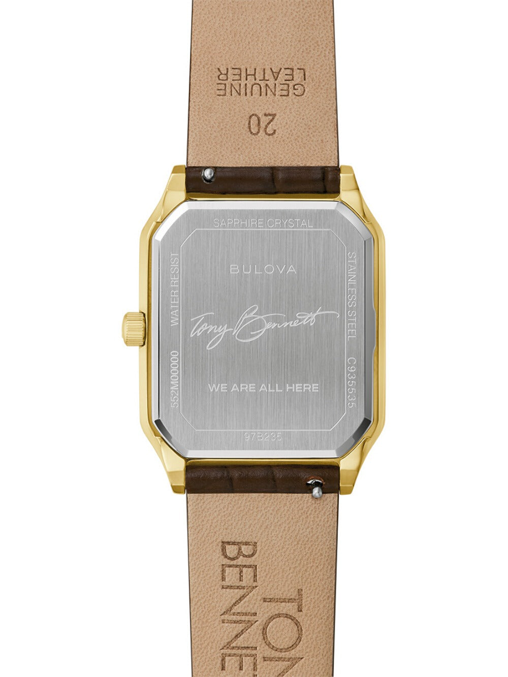 BULOVA 97B235 Analoguhr Armbanduhr 38 mm ansicht-2