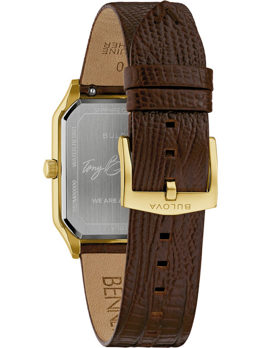 BULOVA Herren Quarzuhr mit Datum 38 mm 97B235 – Produktansicht