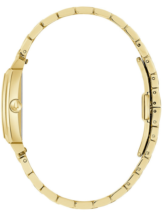 BULOVA Damen Quarzuhr mit Datum aus Kunststoff 20 mm 97L186 – Produktansicht