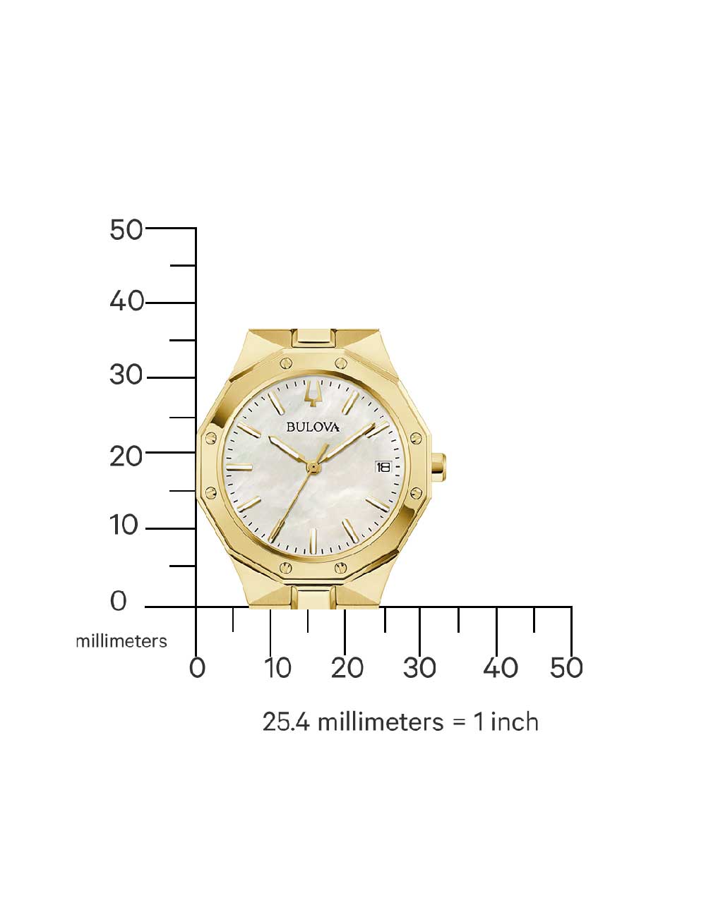 BULOVA 97M119 Armbanduhr ansicht-3